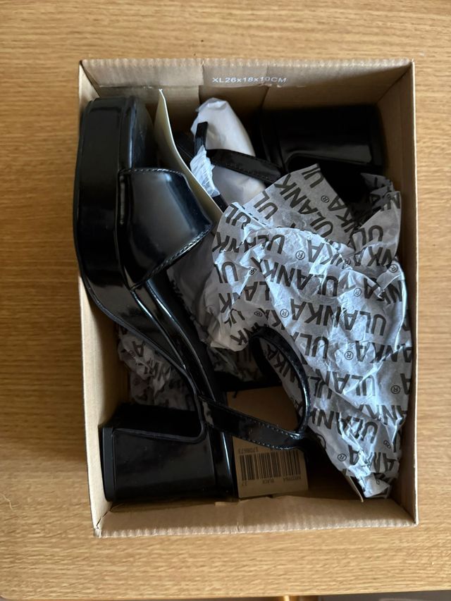 Sandalias Ulanka negras, talla 37