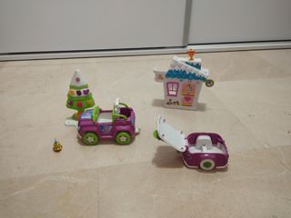 PinyPon: Coche y casa nieve