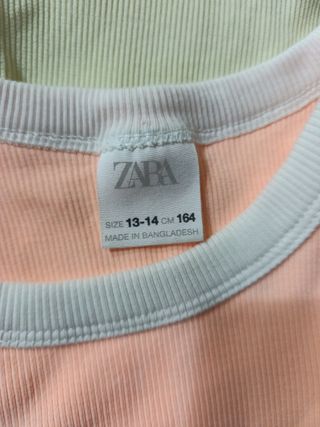 Tops tirantes Zara 