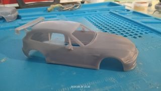 BMW Z3 1/43 Slot Car Scalextric compact flexible