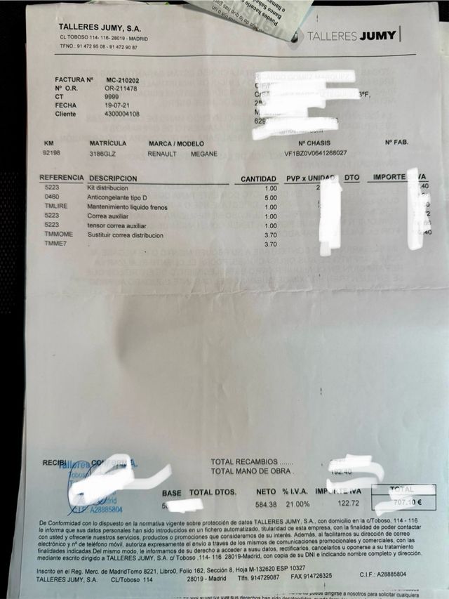 Renault Megane ETIQUETA C UNICO DUEÑO