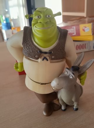 Statuine Shrek & Ciuchino