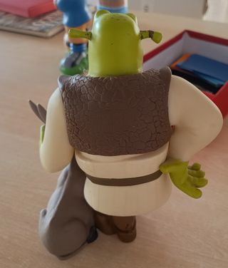 Statuine Shrek & Ciuchino