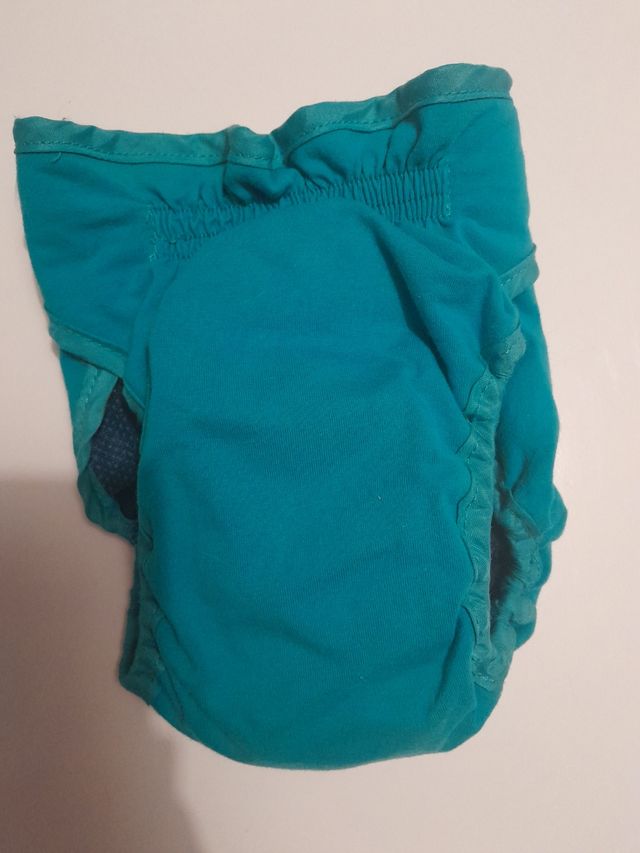 Pañal reutilizable perro tela