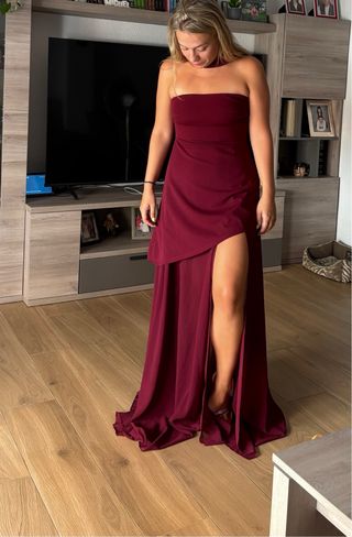 Vestido rojo invitada boda