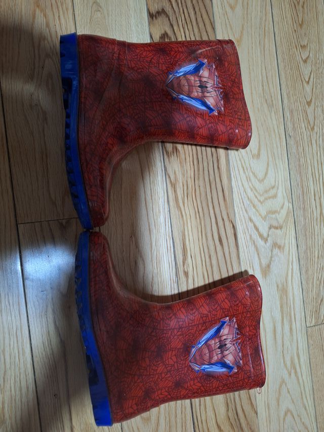 Botas de agua Spiderman niño