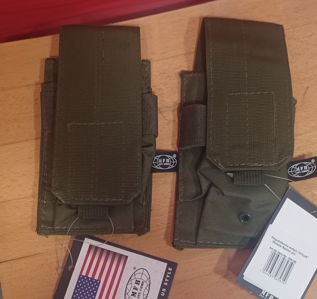 Portacargadores MFH - 2uds - Verde