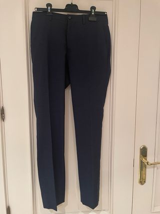 Traje chaqueta azul marino - Talla M