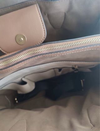 Bolso PARFOIS beige - nuevo
