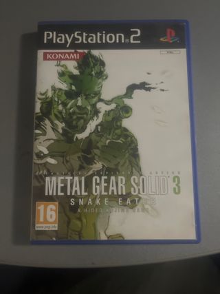 Metal Gear Solid 3: Snake Eater - PS2 PAL
