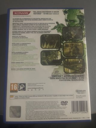 Metal Gear Solid 3: Snake Eater - PS2 PAL