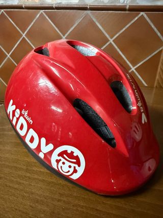 Casco bici niño KEDDY rojo
