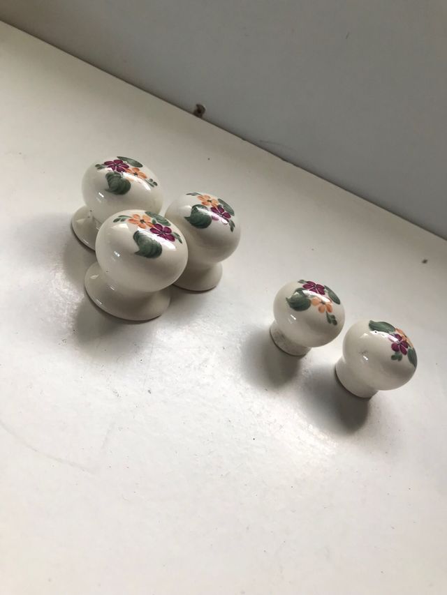 Lote Pomos de Cerámica