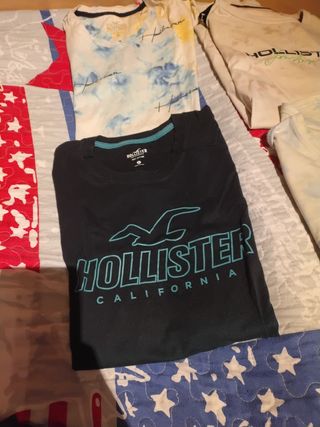 Lote de 6 camisetas Hollister