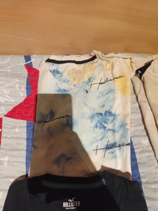 Lote de 6 camisetas Hollister