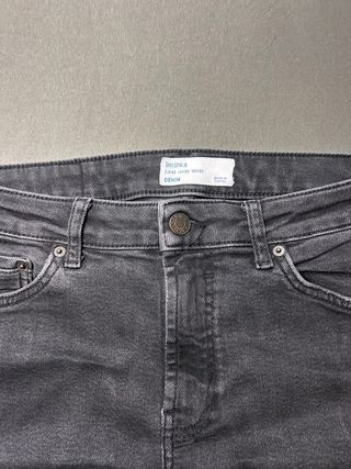 Jeans neri skinny uomo Tg L