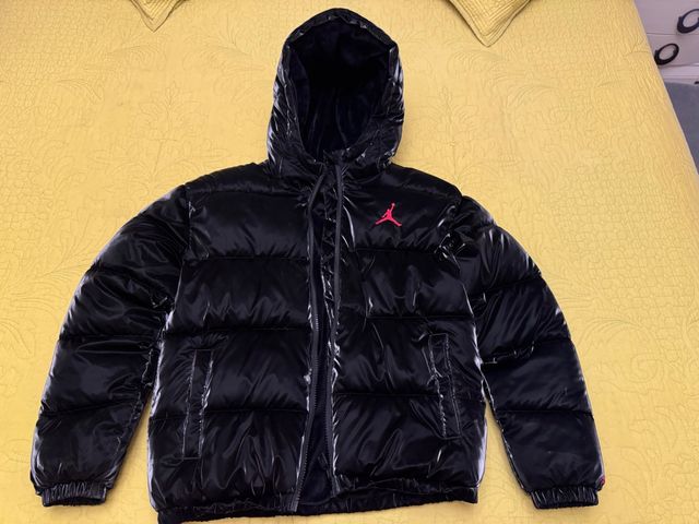 Plumifero Jordan niña - Negro