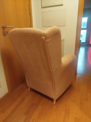 Sillón lactancia rosa
