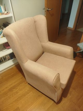 Sillón lactancia rosa