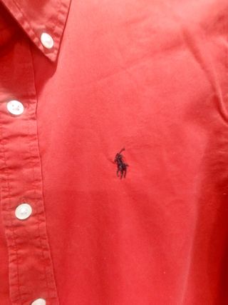 Camicia Ralph Lauren rossa tg.S