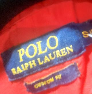 Camicia Ralph Lauren rossa tg.S