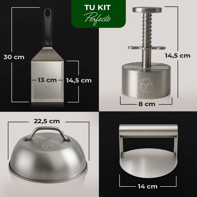 Kit Hamburguesas Premium Fyro