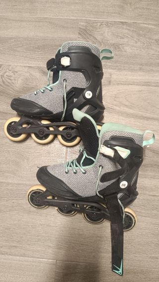 Patines en línea usados talla 38