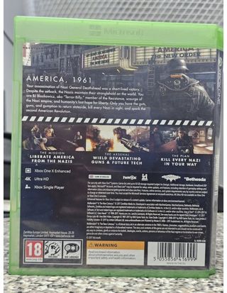 Juego Xbox One Wolfenstein II