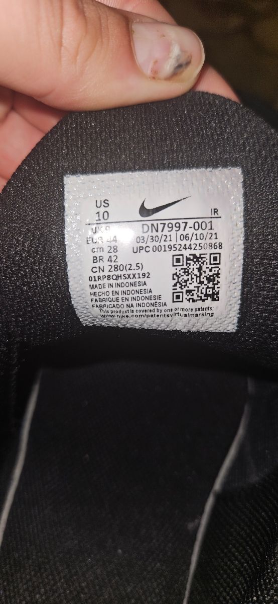 Nike TN - Scarpe Nere, rosse e reflectibe