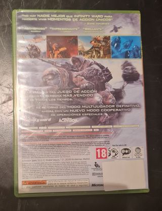 Call of Duty Modern Warfare 2 Xbox 360.
CoD