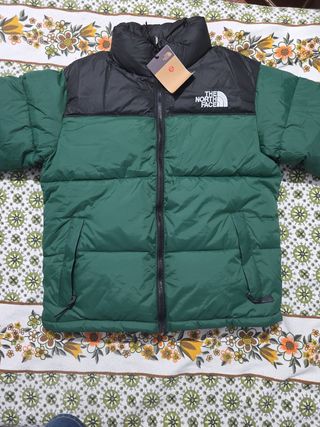 Chaqueta The North Face 700 - Verde y Negra