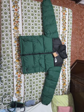 Chaqueta The North Face 700 - Verde y Negra