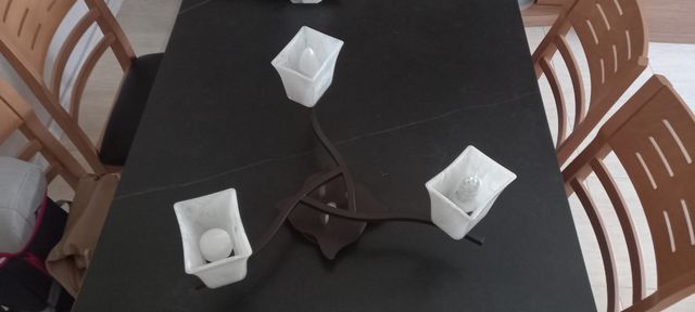 Lámpara 3 luces - Moderna