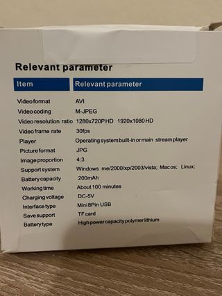 Mini Câmera Espiã Q11 Full HDa