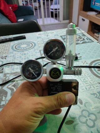 Manómetro acuario 