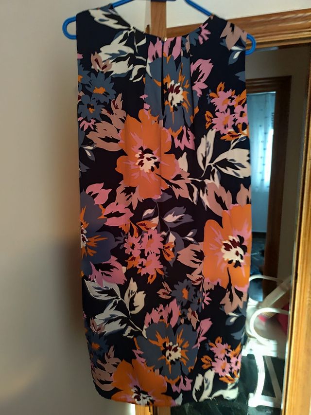 Vestido flores multicolor