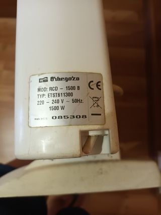 Radiador eléctrico Energy blanco