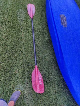 Kayak Zet Director + pala werner Powerhouse aguas 