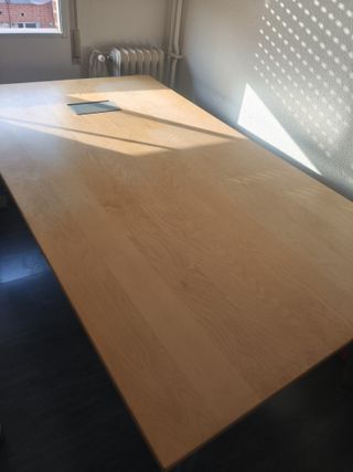 Mesa oficina IKEA Galant grande 195x110 de reunión