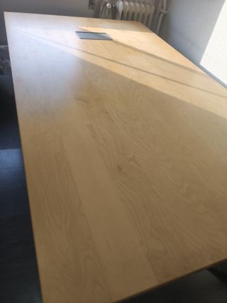 Mesa oficina IKEA Galant grande 195x110 de reunión