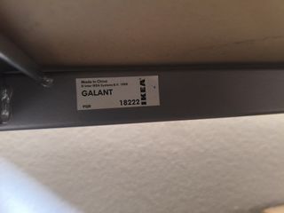 Mesa oficina IKEA Galant grande 195x110 de reunión