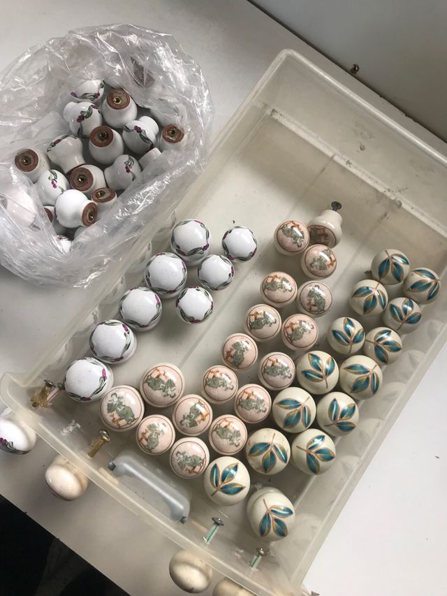 Pomos Porcelana cerámica variados