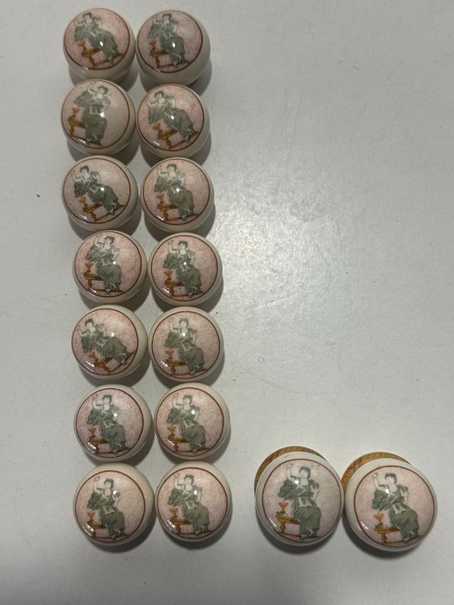 Pomos Porcelana cerámica variados