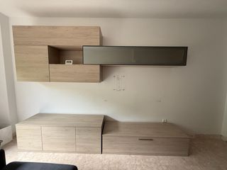Mueble de salón de madera