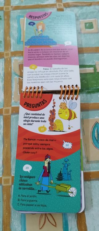 Libro preguntas niños 7-10 años