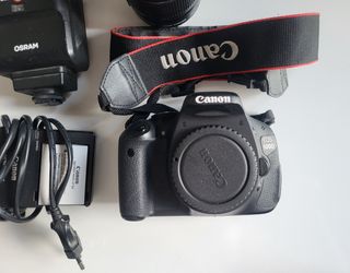 Canon EOS 600D + Objetivo 18-55mm