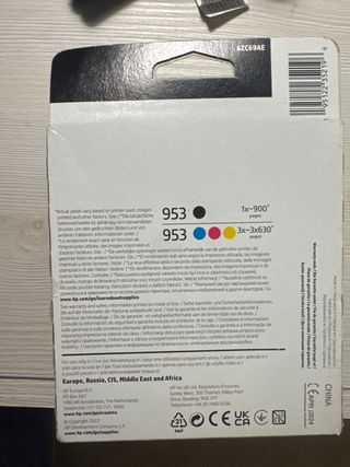 Tinta HP 953 (pack de 4)