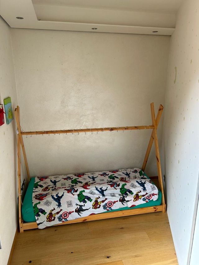 Letto Montessori 90x200cm con materasso