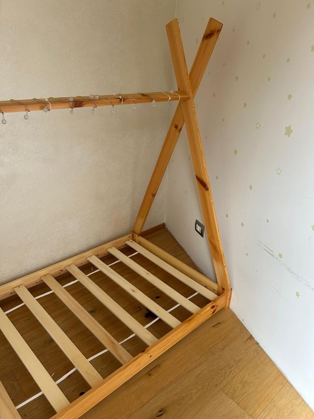 Letto Montessori 90x200cm con materasso