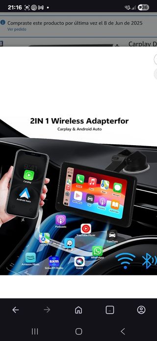 Pantalla android 7' gps